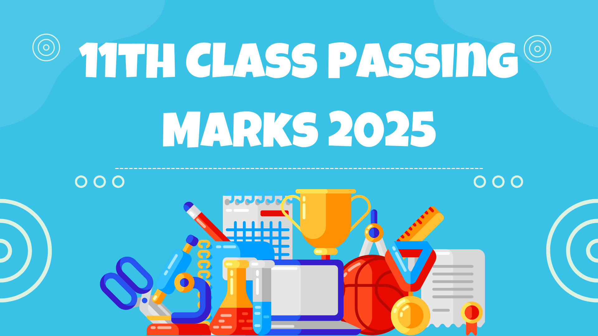 11th Class Passing Marks 2025